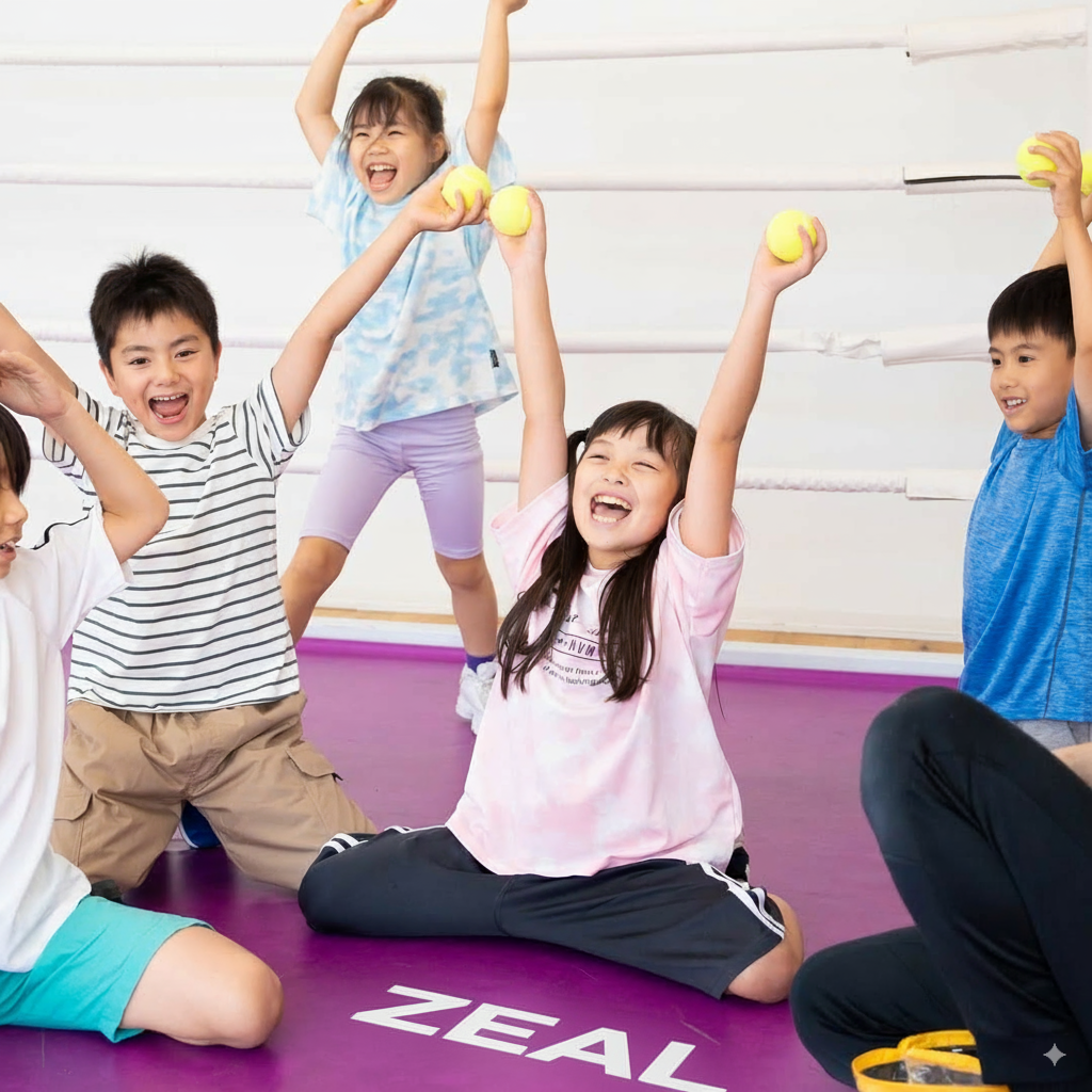 English Fight Kids training